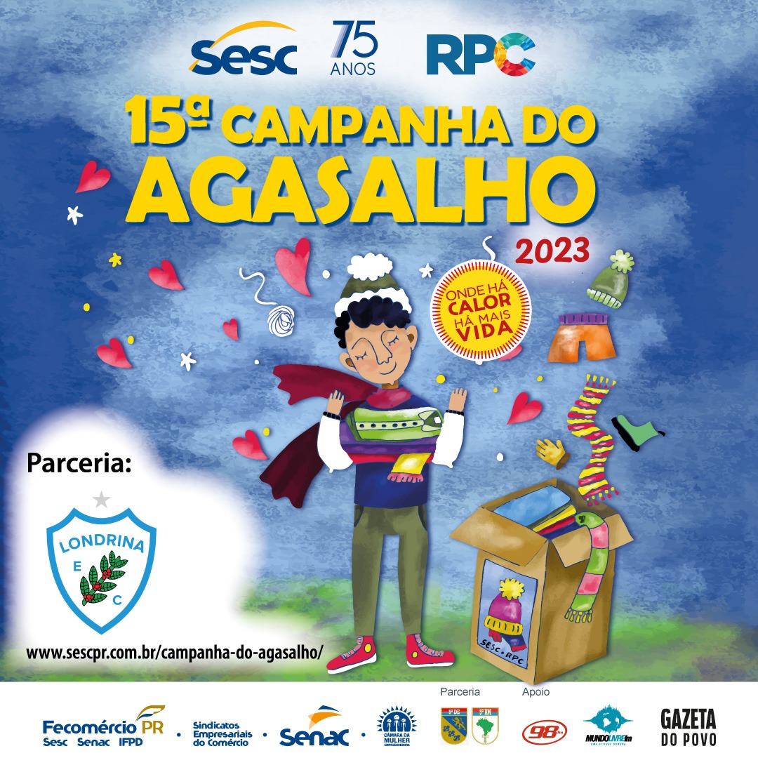 Sesc Caiobá recebe doações para a Campanha do Agasalho via drive-thru