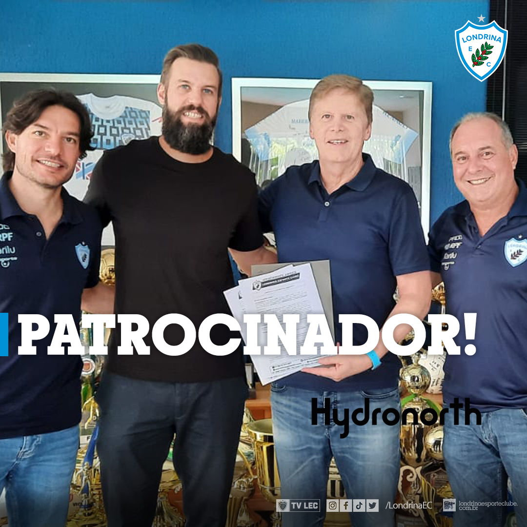 Hydronorth é a nova patrocinadora do Tubarão 