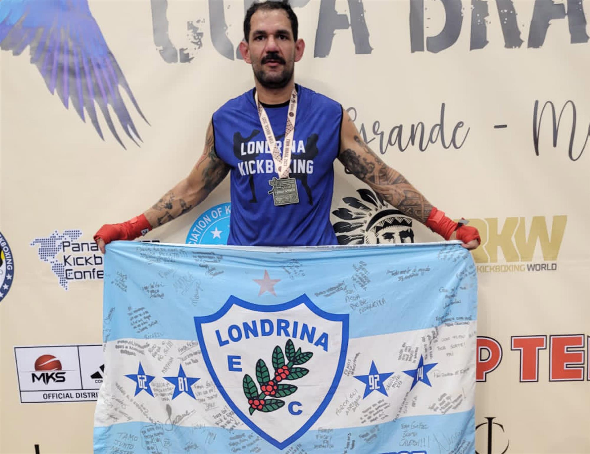 Guilherme Belarmino é campeão na Copa Brasil de Kickboxing