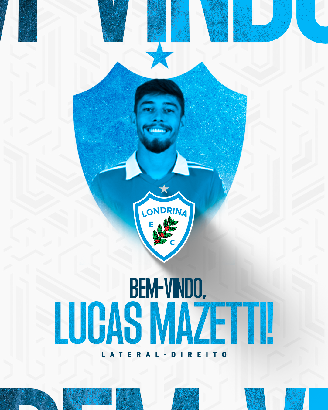 O londrinense Lucas Mazetti é o novo reforço Alviceleste