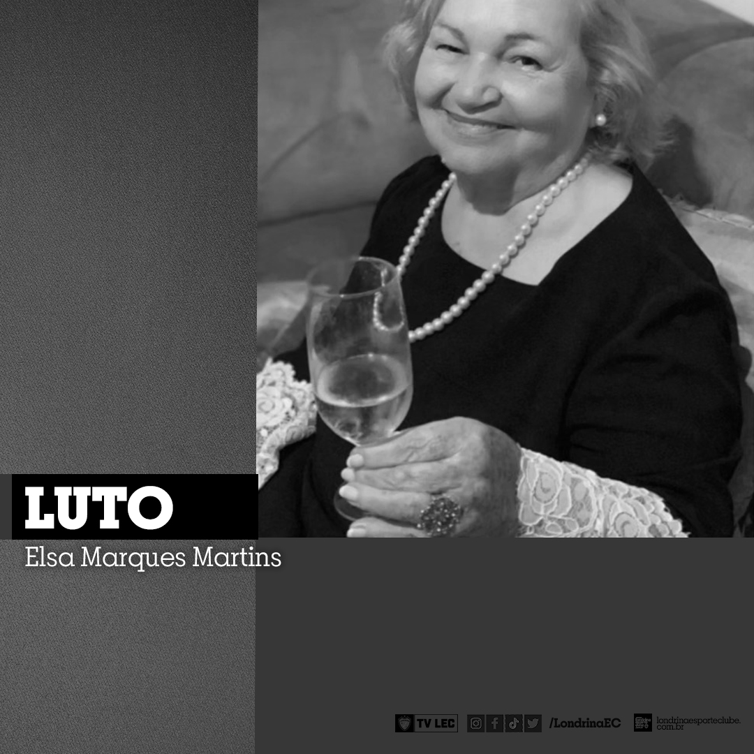 Nota de pesar: Elsa Marques Martins