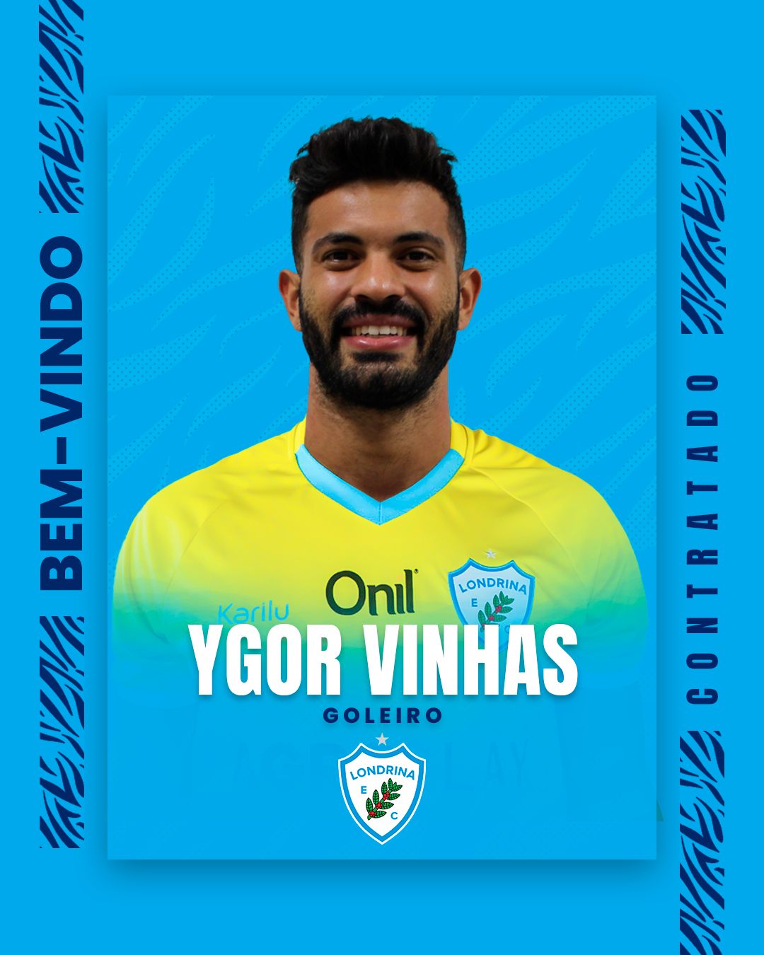 Ygor Vinhas é o novo reforço do Tubarão