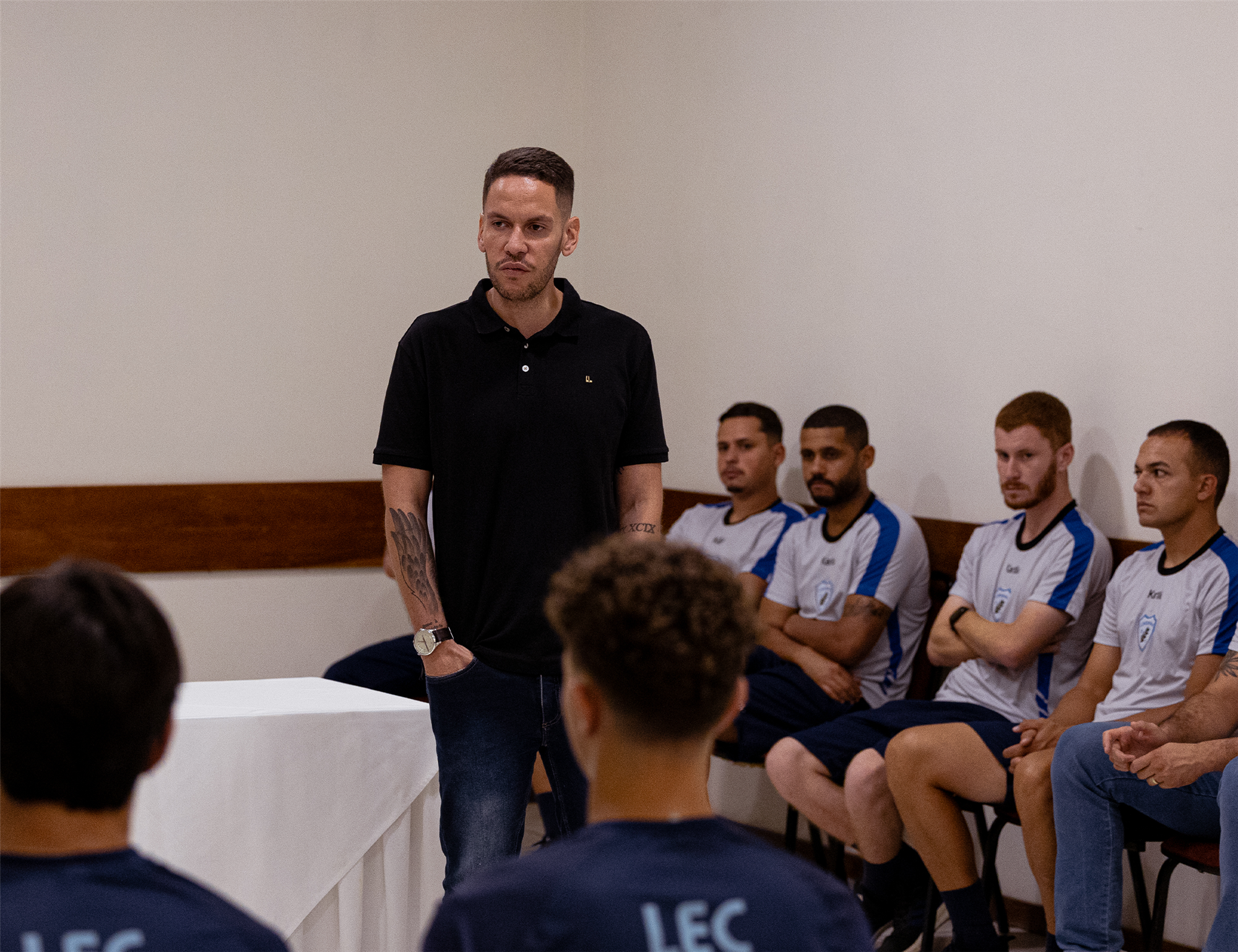 Atletas do sub-20 se apresentam para a temporada