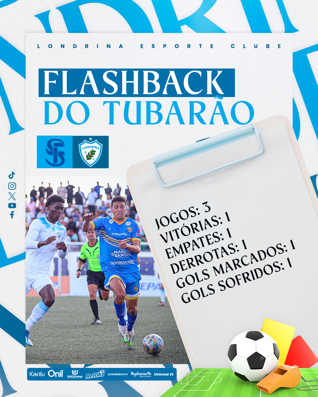 Flashback do Tubarão: São Joseense x Londrina