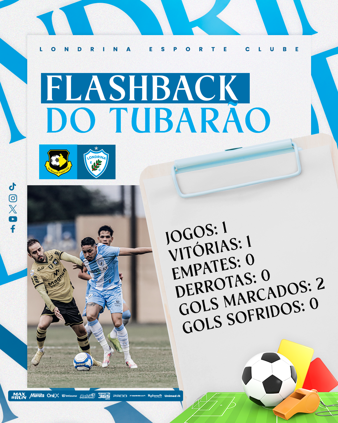 Flashback do Tubarão: São Bernardo x Londrina