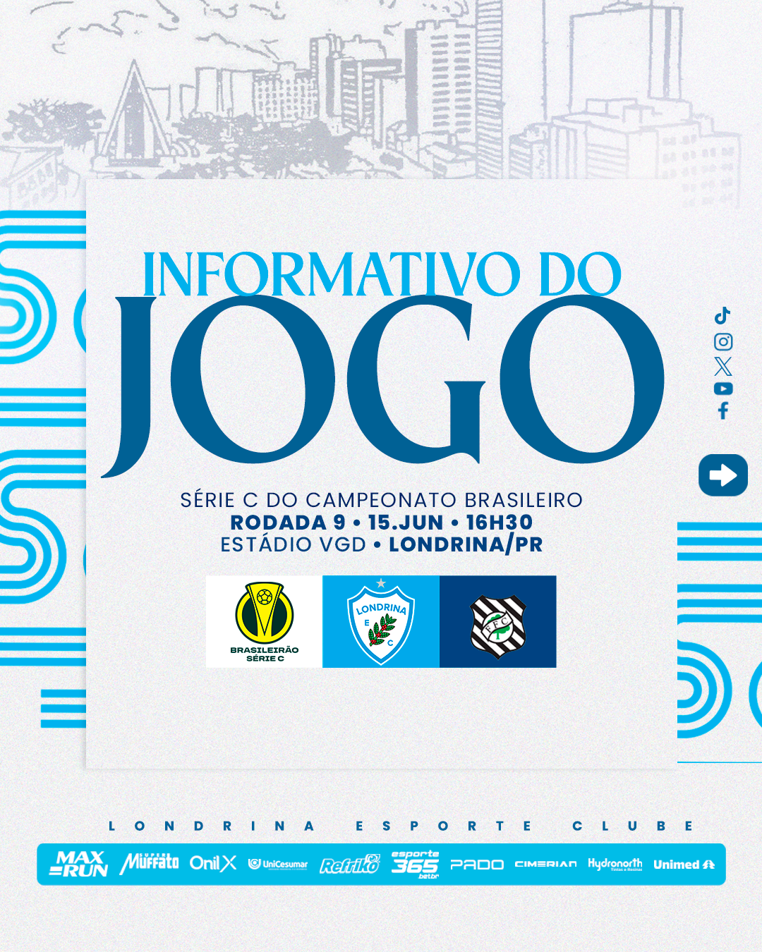 Vem pro VGD! Estão abertas as vendas de ingressos para Londrina e Figueirense