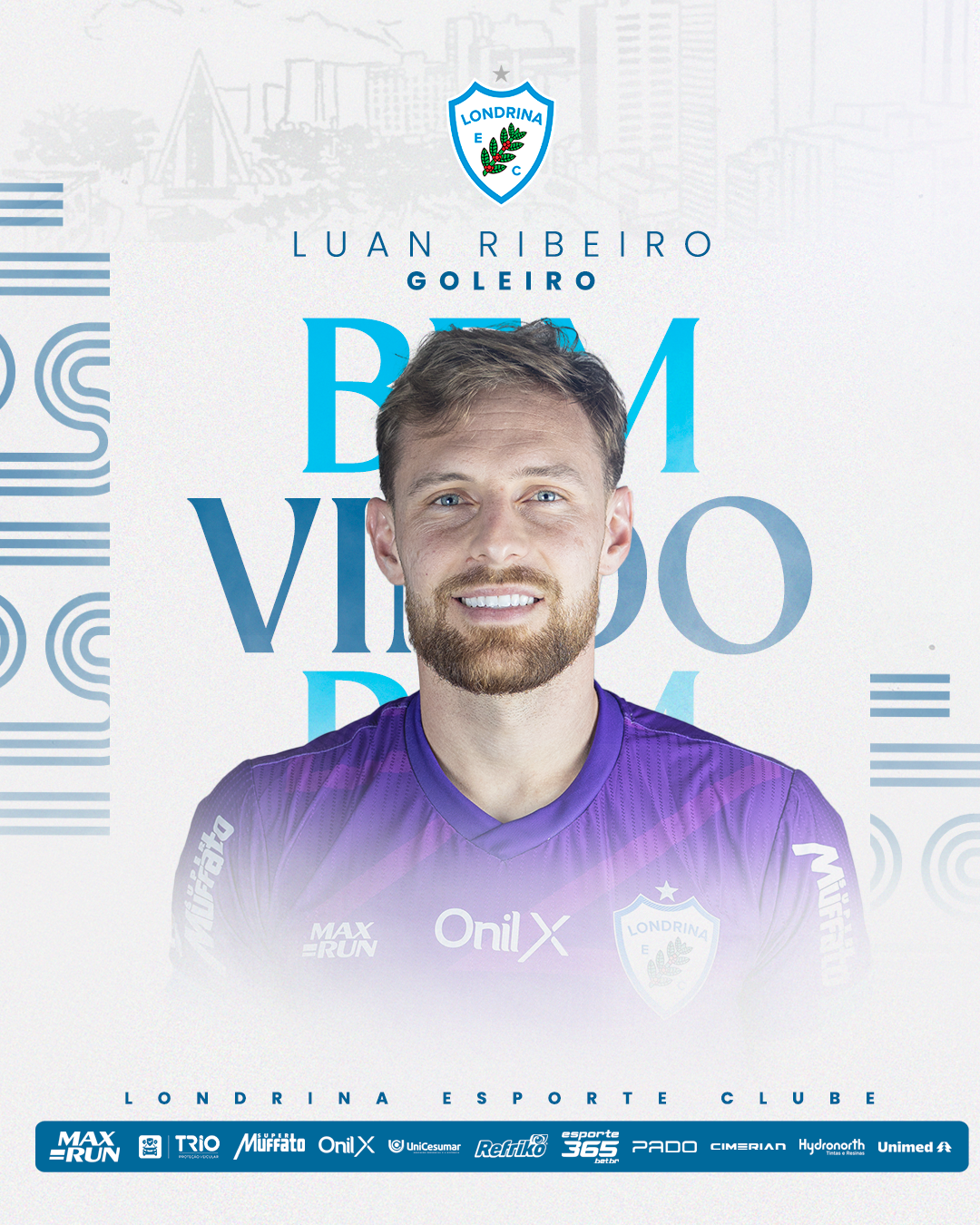 Luan Ribeiro é o novo reforço do Tubarão