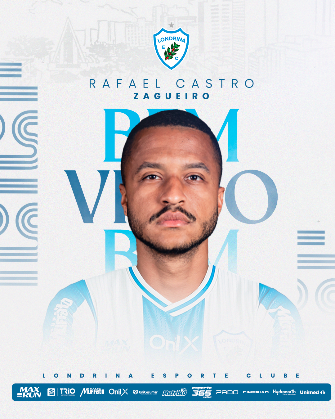 Rafael Castro é o novo reforço do Tubarão
