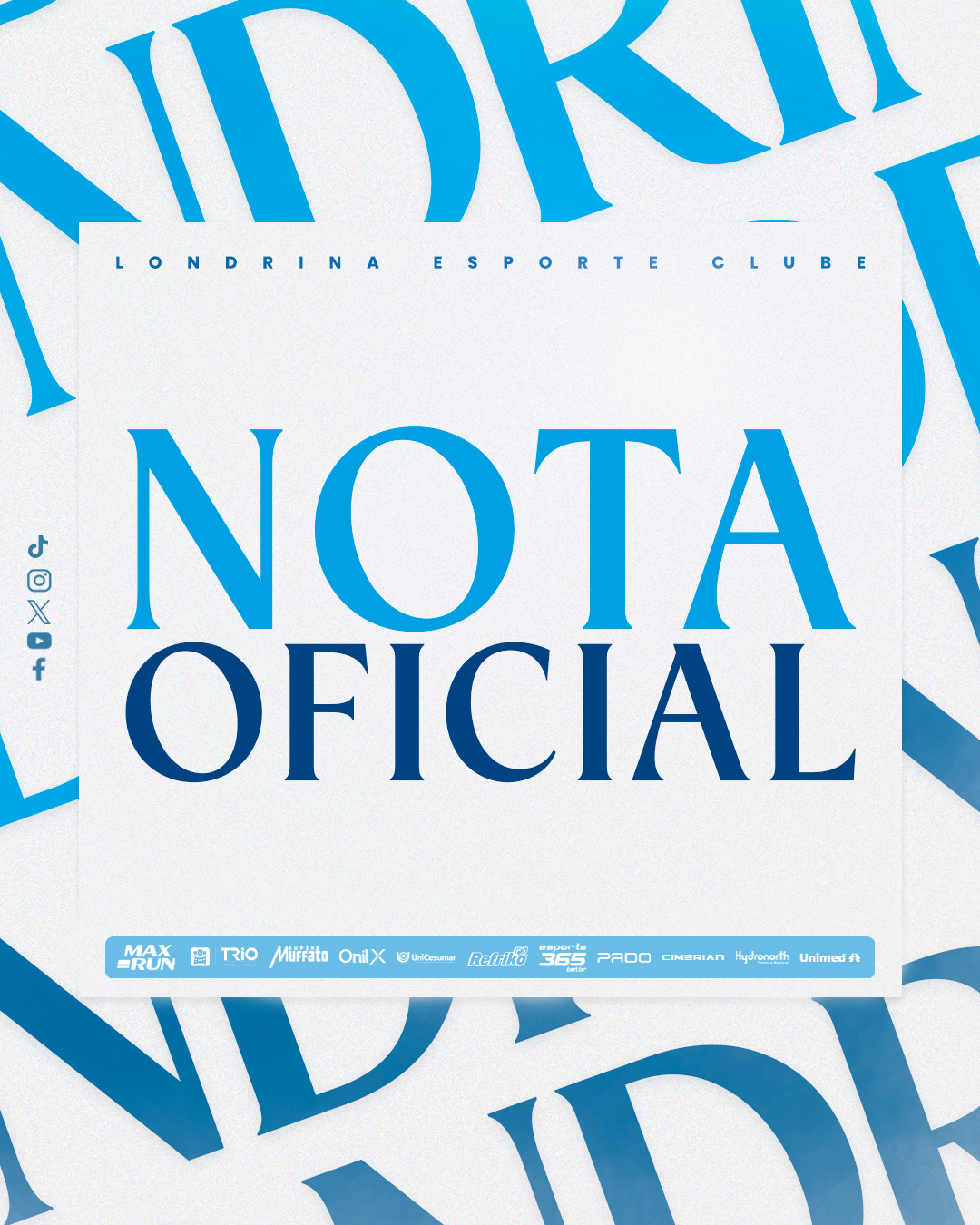 Nota Oficial: 12/9/2025