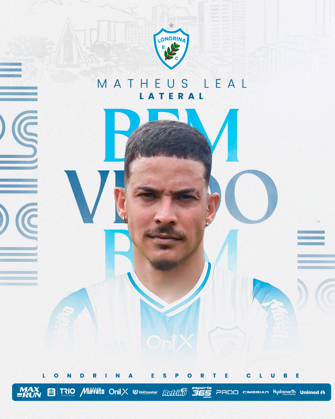 Matheus Leal é o novo reforço do Tubarão