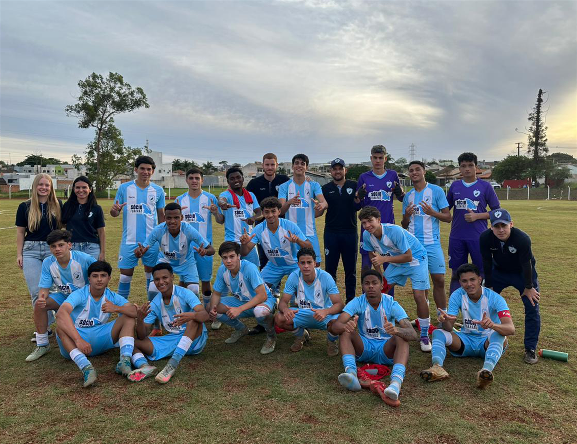 Londrina sub-17 vence, garante o 1º lugar e avança para a semifinal da Copa CEBRAC