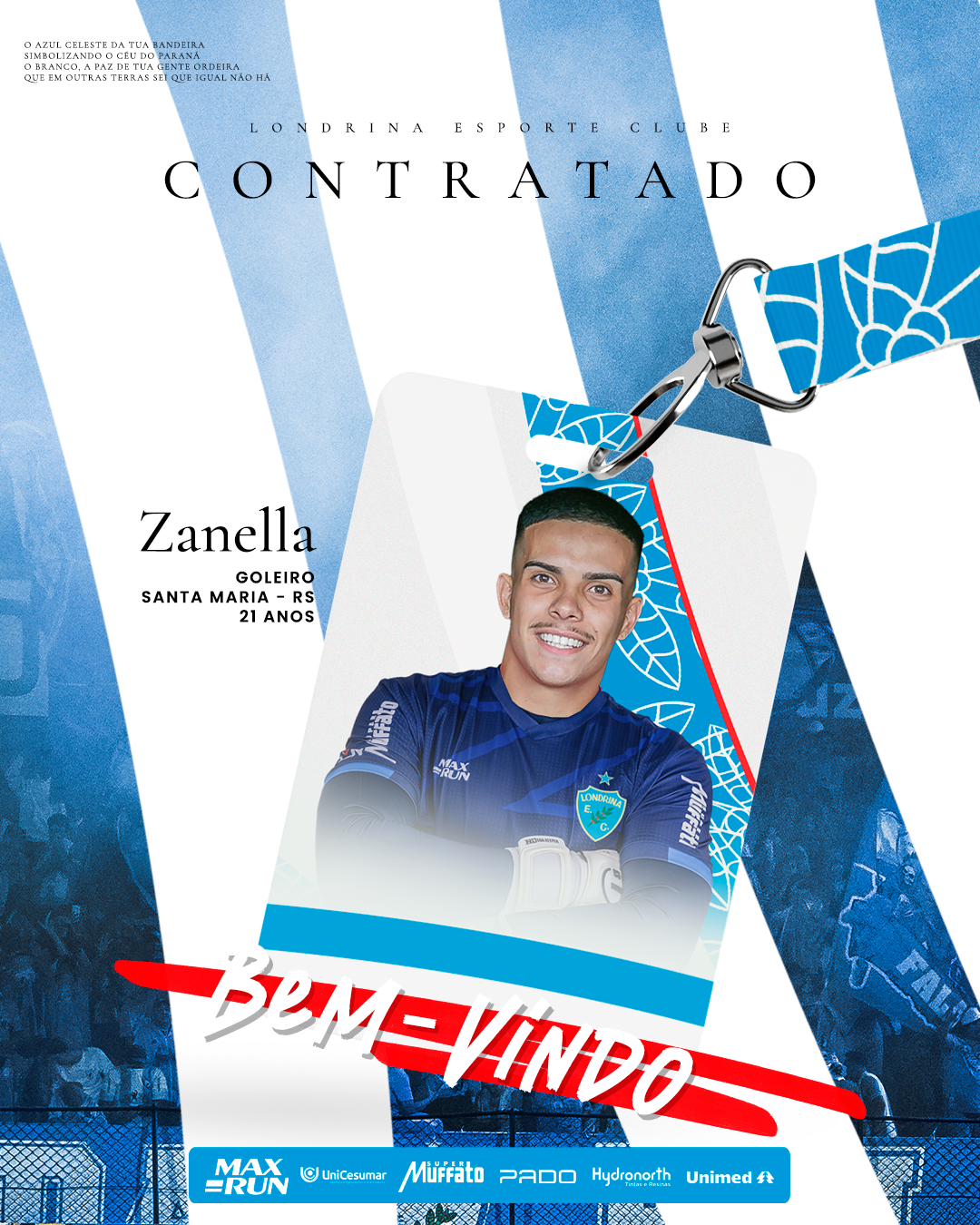 Zanella é o novo reforço do Tubarão